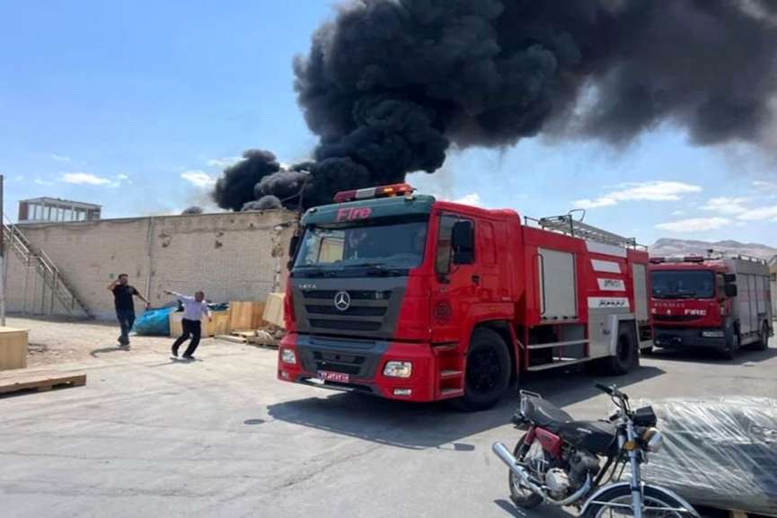 شایعه آتش‌سوزی در مخازن نفتی تکذیب شد