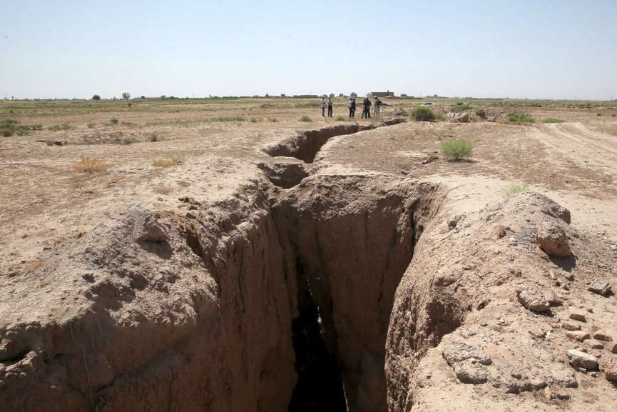 فرونشست زمین در البرز ۱۴۵ برابر استاندارد جهانی است