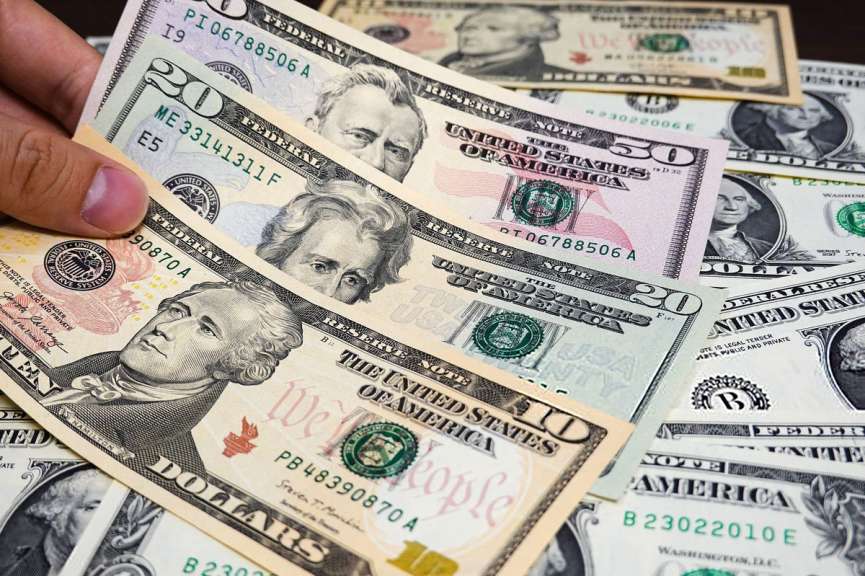 قیمت امروز دلار، یورو و درهم در بازار رسمی