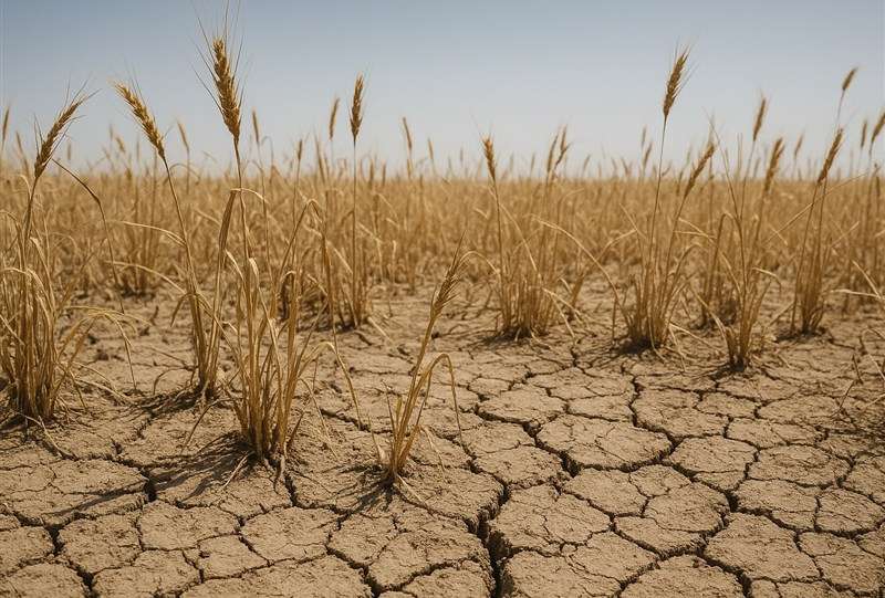 دست‌های کشاورزان رو به آسمان/ باران نیاید گندم دیم امسال از بین می‌رود