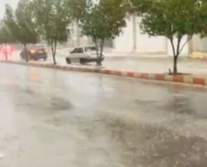 بارش باران و جاری شدن سیلاب در جنوب سیستان و بلوچستان