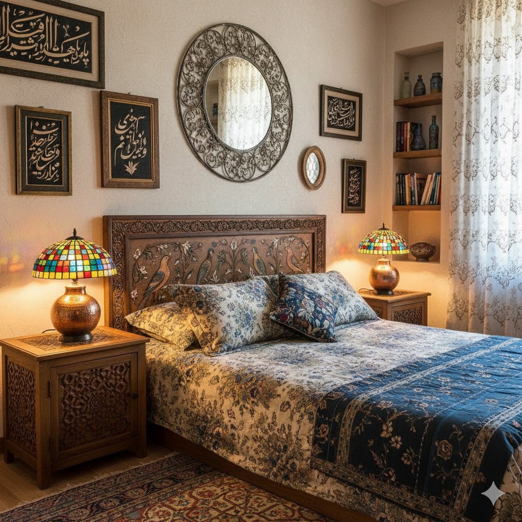 دکور اتاق هنری با اکسسوری های سبک آرت دکور دکور اتاق هنری با اکسسوری های سبک آرت دکور