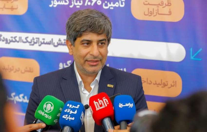 بهره‌برداری از نوین الكترود اردكان وابستگی استراتژیك فولاد كشور را قطع كرد