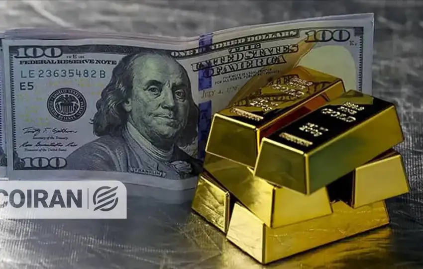 قیمت طلا و دلار امروز دوشنبه 4 اسفند/ طلا افزایشی، دلار کاهشی + جدول