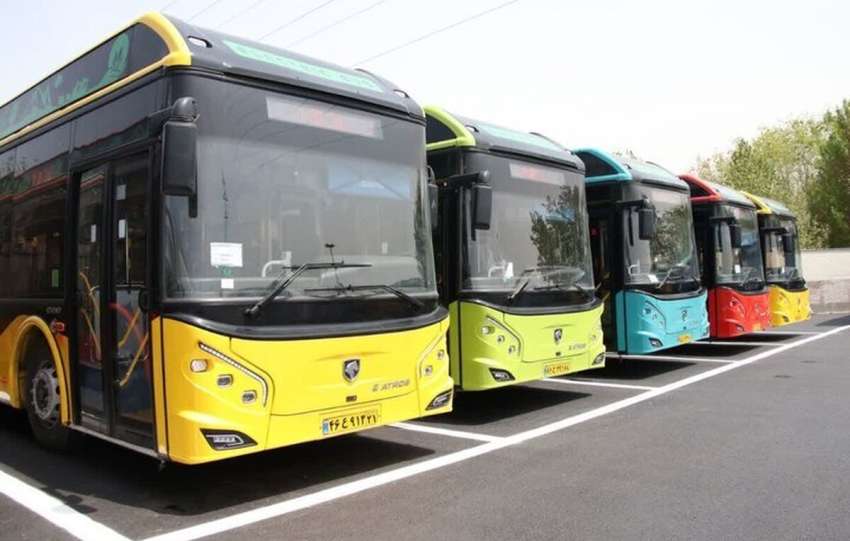 اتوبوس‌های برقی در راه پایتخت/ خروج ناوگان تازه تهران از بندر رجایی