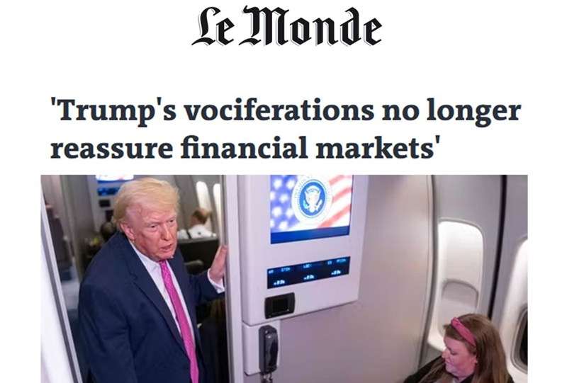 لوموند فرانسه: فریادهای ترامپ دیگر بازارهای مالی را آرام نمی‌کند