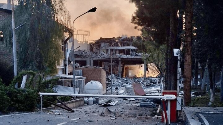 ۱۶۰۰ متر مربع از فضای انستیتو پاستور در جنگ اخیر تخریب شد